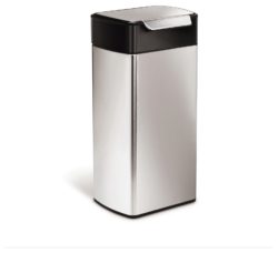 simplehuman - 30 Litre Top Touch Bar Bin - Black